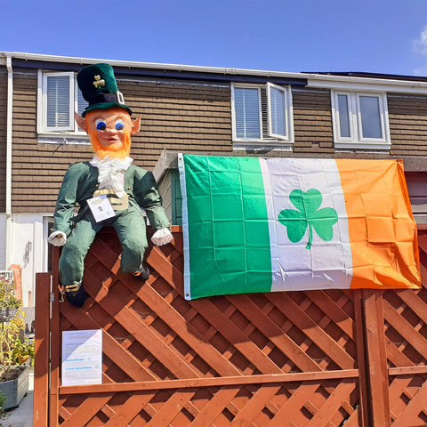 FRF FLAG ideal St Patrick Day display for celebrations