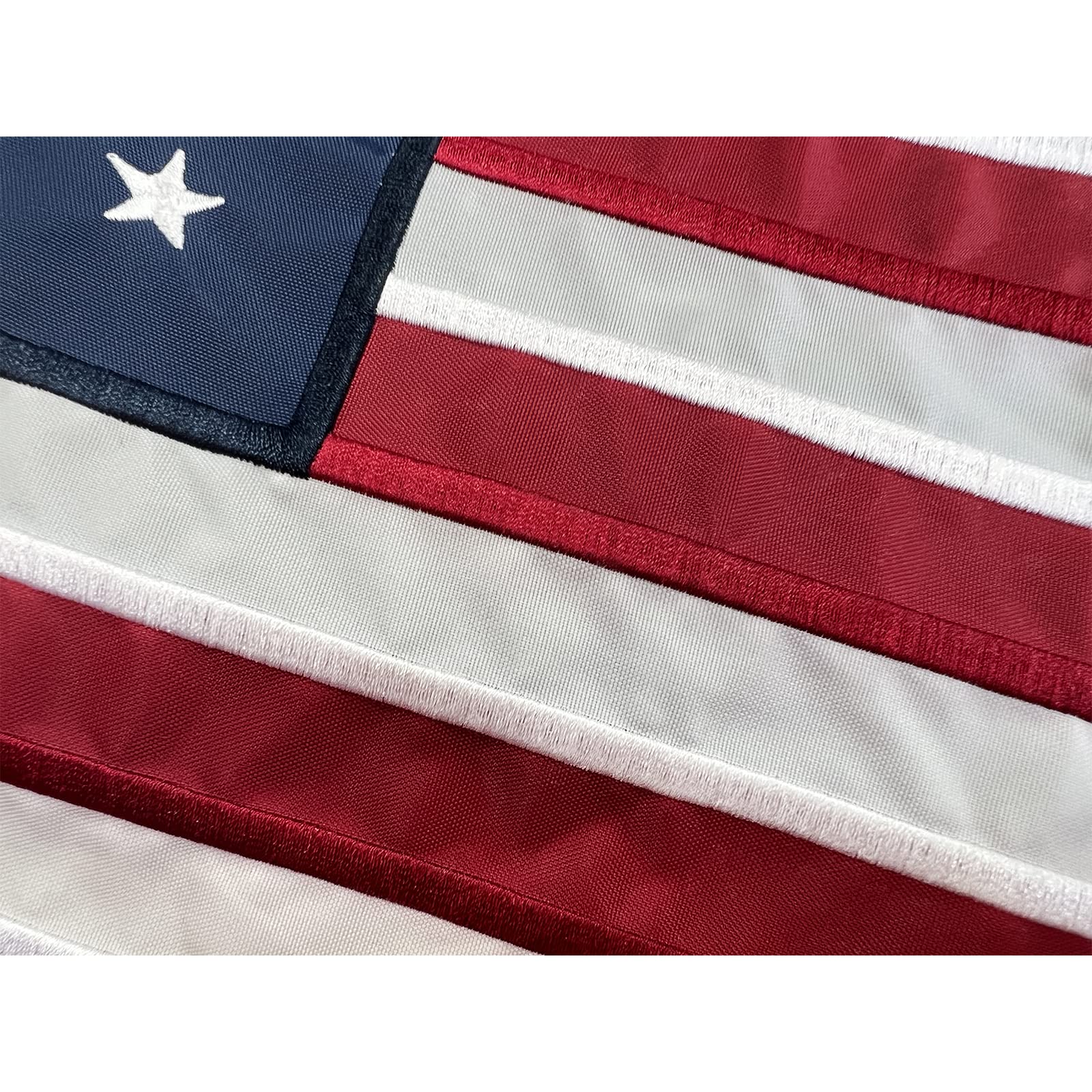 FRF FLAG flag with two brass grommets for easy mounting.