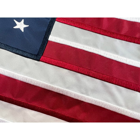 FRF FLAG flag with two brass grommets for easy mounting.