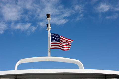 FRF FLAG versatile display on mailbox, boat, or car.