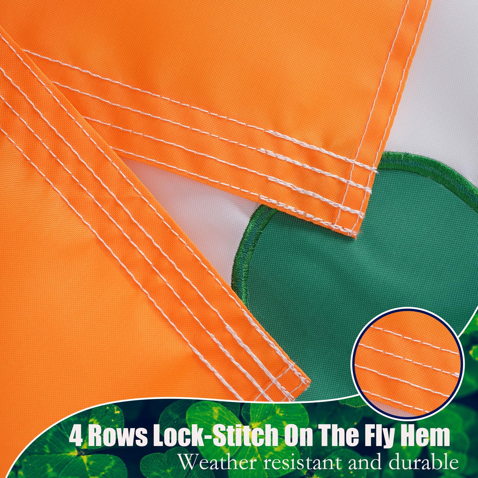 FRF FUN RUN FLAGS st-patricks-day-decoration-flag ideal for yard or street celebrations