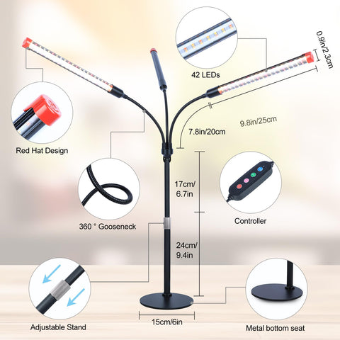 FRGROW 3Head plug-and-play design requires no extra adapter.
