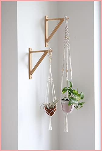 FRIADE PRIADE wood bracket supporting lanterns for indoor or outdoor use