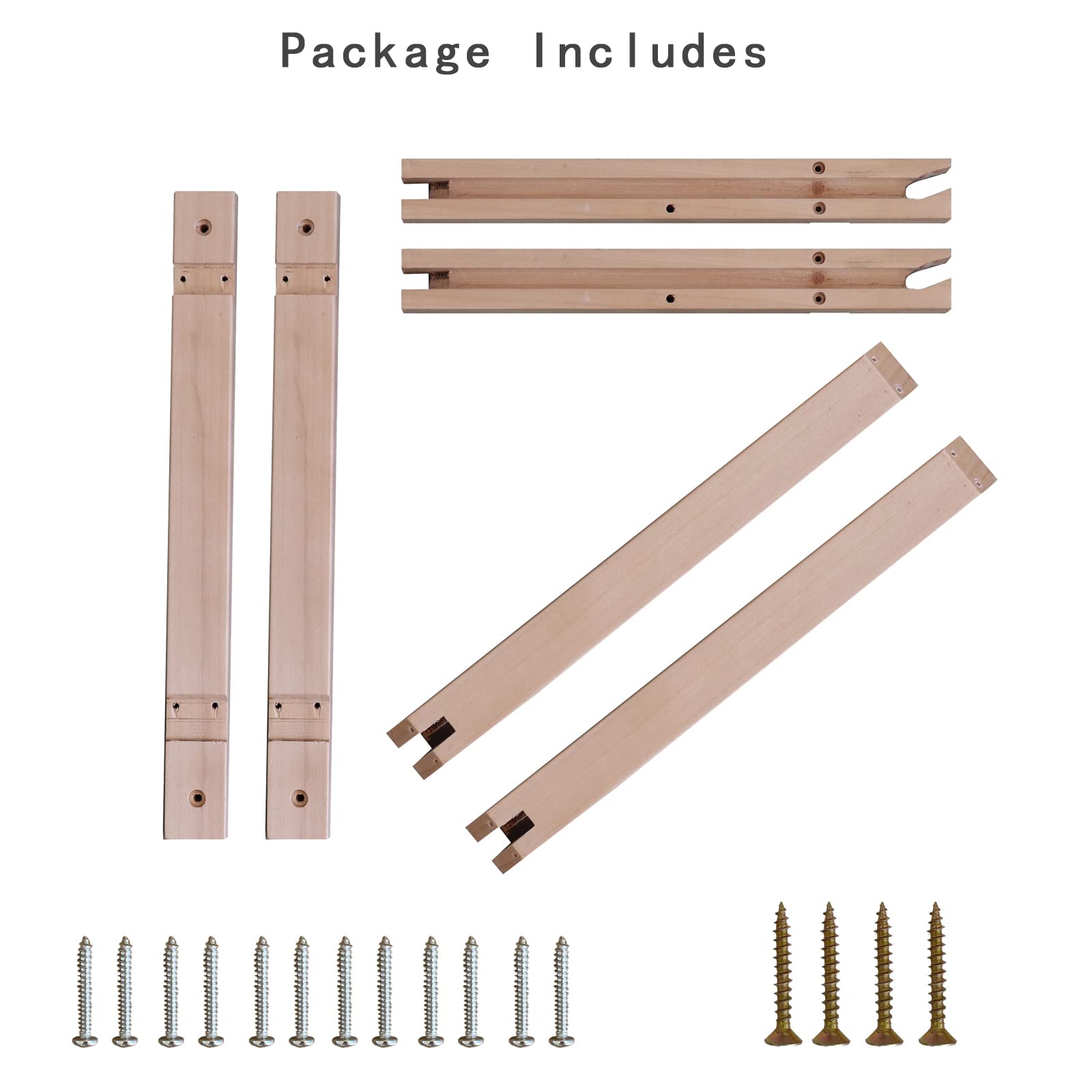 FRIADE PRIADE wood bracket for planters creating a secure hanging display