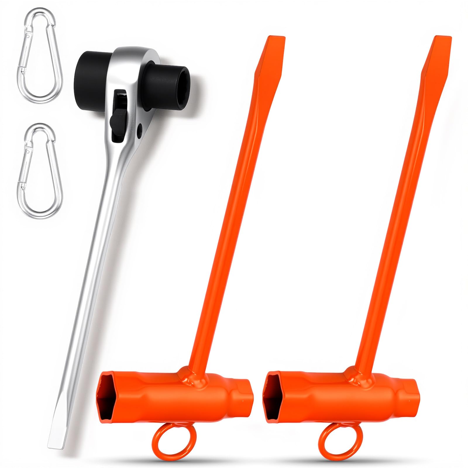 Frienda chainsaw wrench bar for balanced grip and precise tightening.