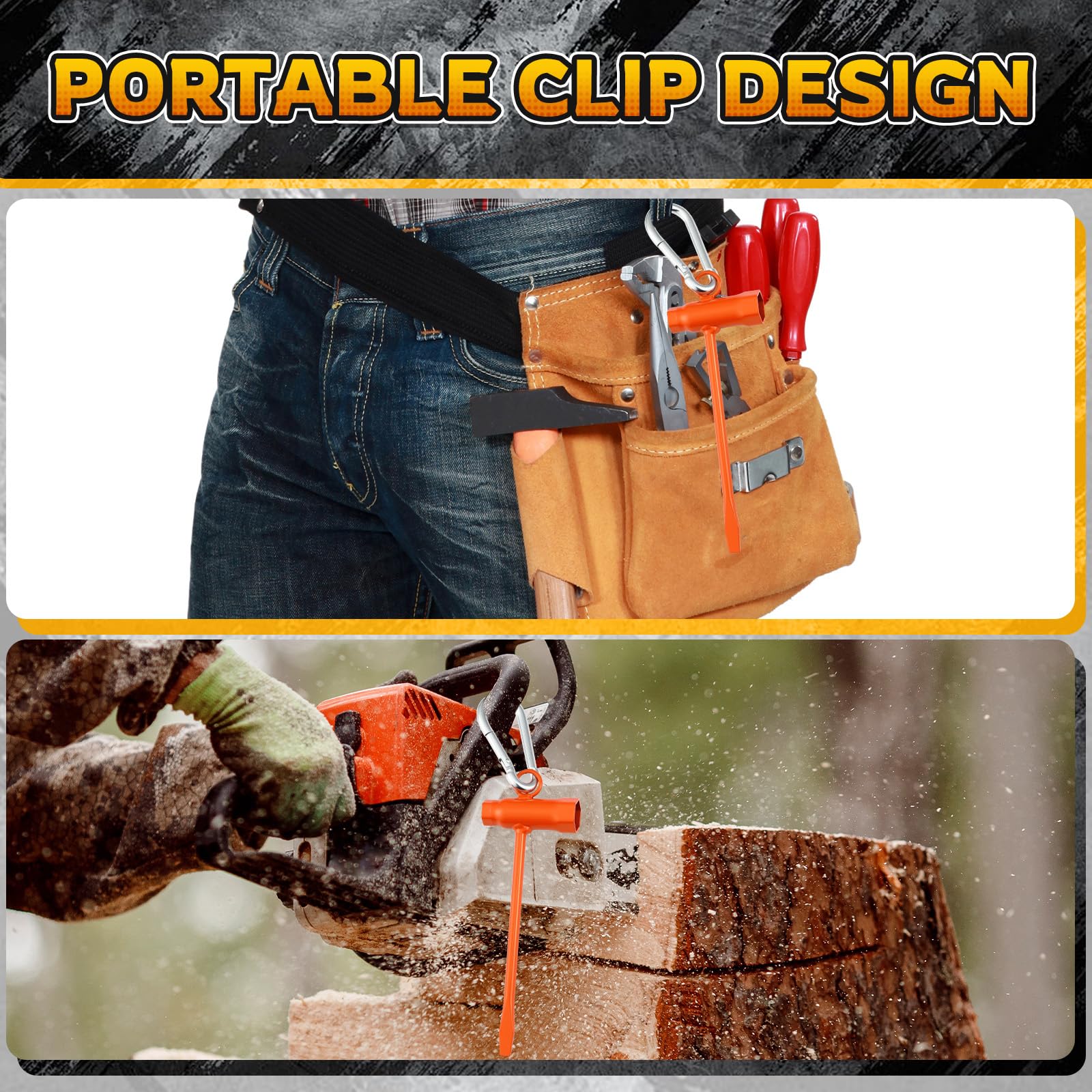 Frienda chainsaw maintenance kit supports routine upkeep and quick parts changes.