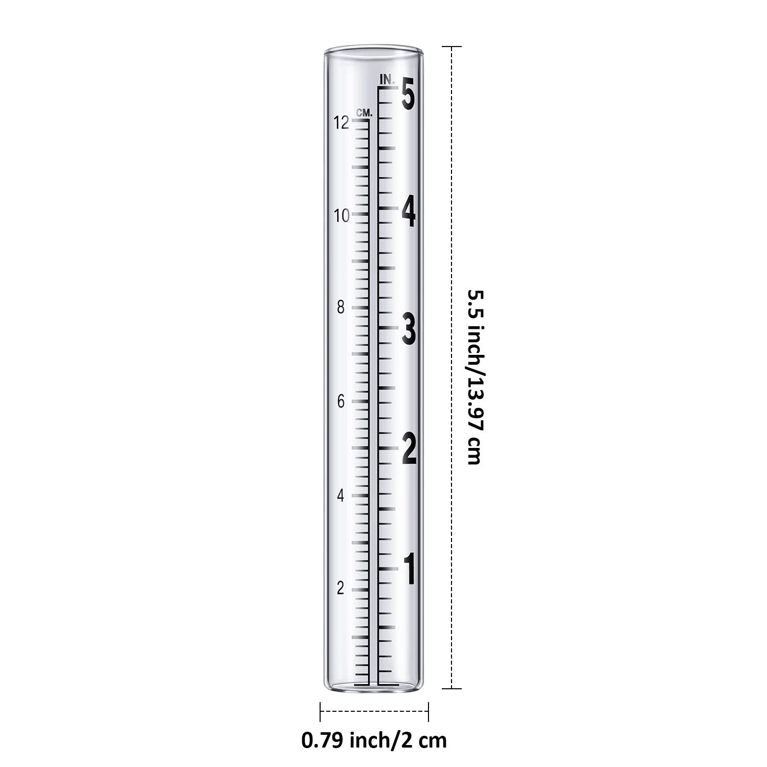 Frienda garden-ready gauges read precipitation quickly to support plant care.