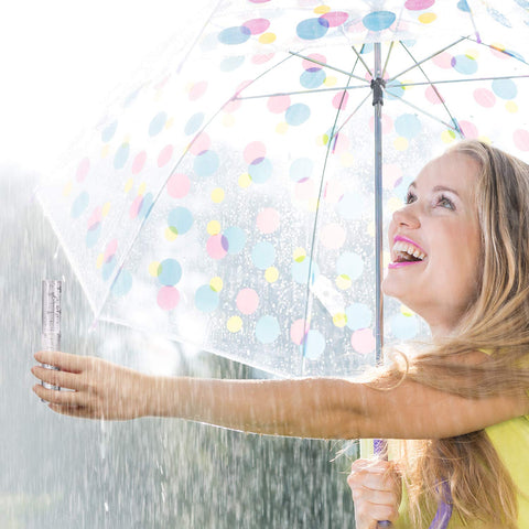 Frienda rain gauge designed for fence or deck mounting to monitor rainfall.