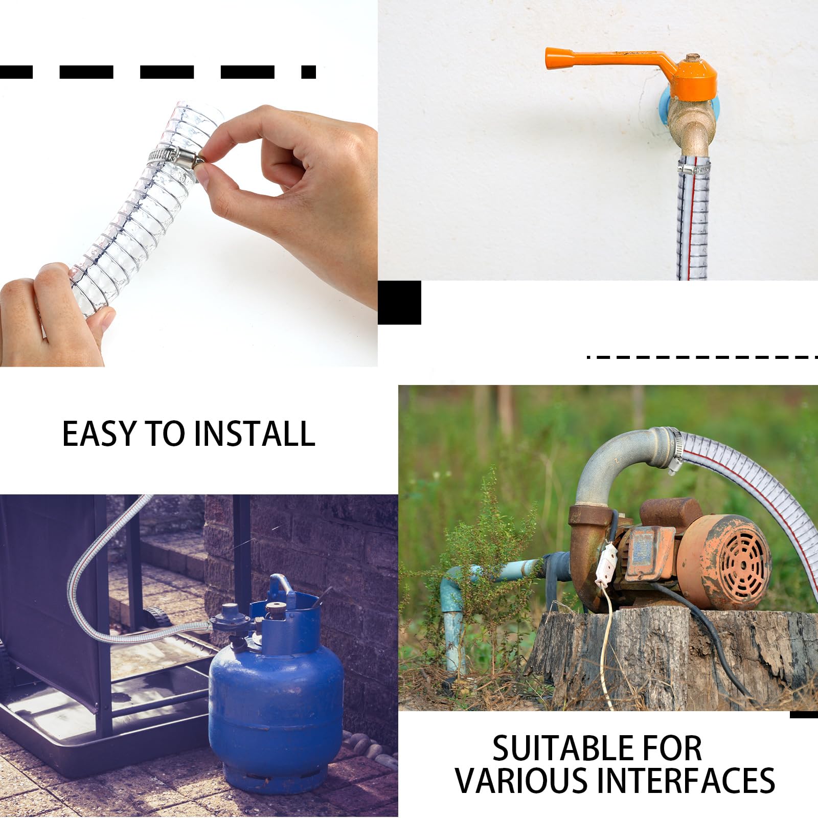 Frienda tubing operates from 25°F to 150°F in various environments.