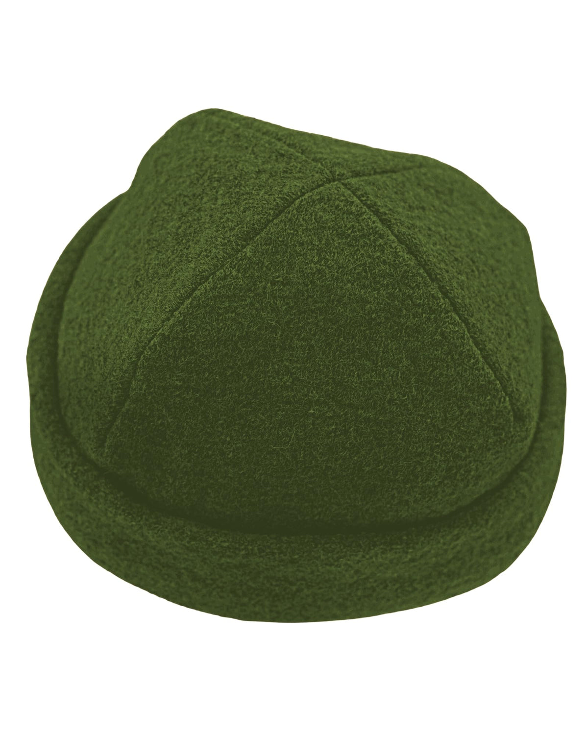 frihed. woolwalk sauna hat in forest color protects the head and aids heat regulation.