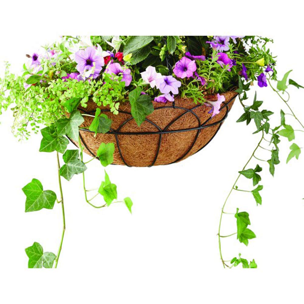 Frillybutts coco-fiber liner texture enhancing planter aesthetics