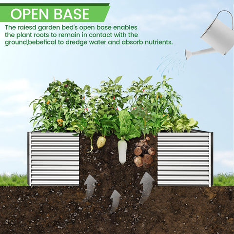 FRIZIONE 16-inch depth provides ample space for root development.