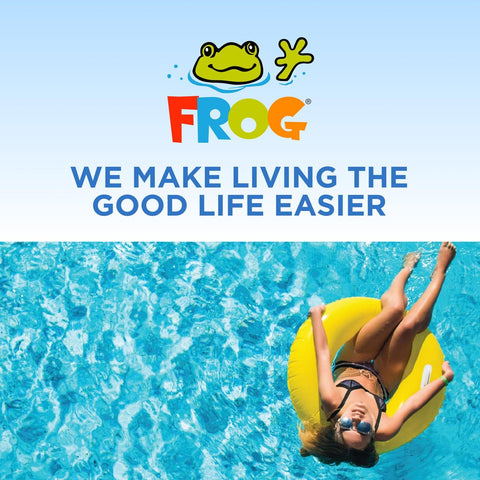 FROG Algae Gone highlights easy, prefilled pods for spill-free pool care.