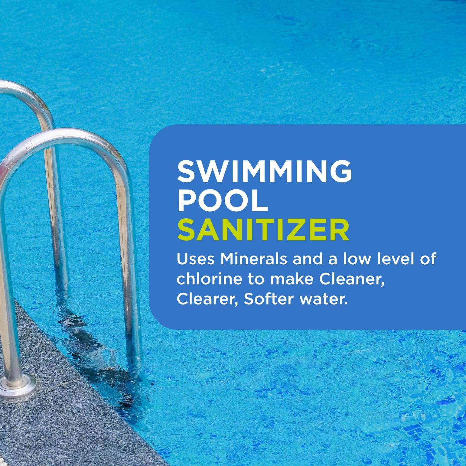 FROG Bac Pac dispensing precise chlorine amounts for predictable maintenance