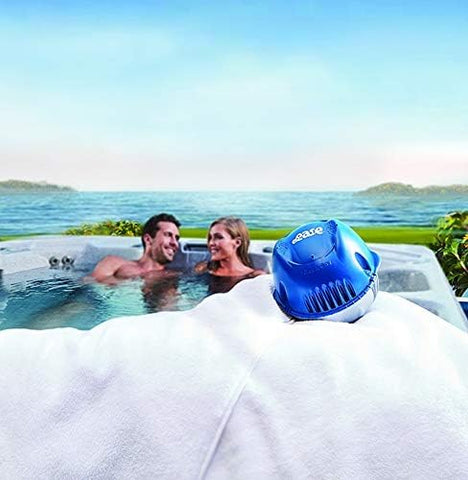 FROG hot tub care guide included for easy reference.