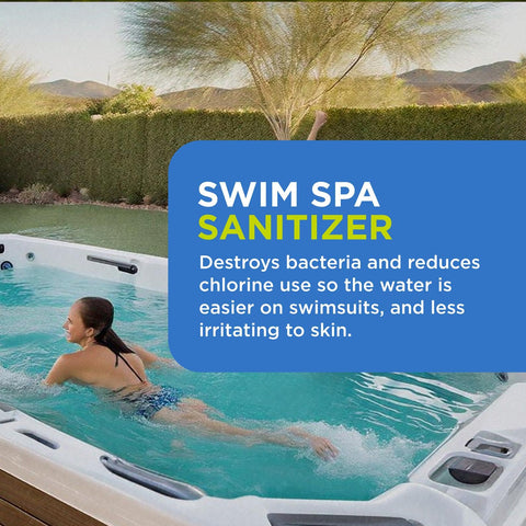 Silky, soft mineral water appearance from FROG @ease in a spa.