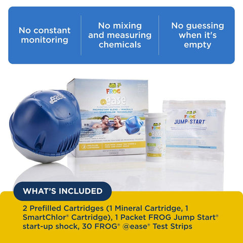 SmartChlor cartridge dosing automatically for consistent sanitation
