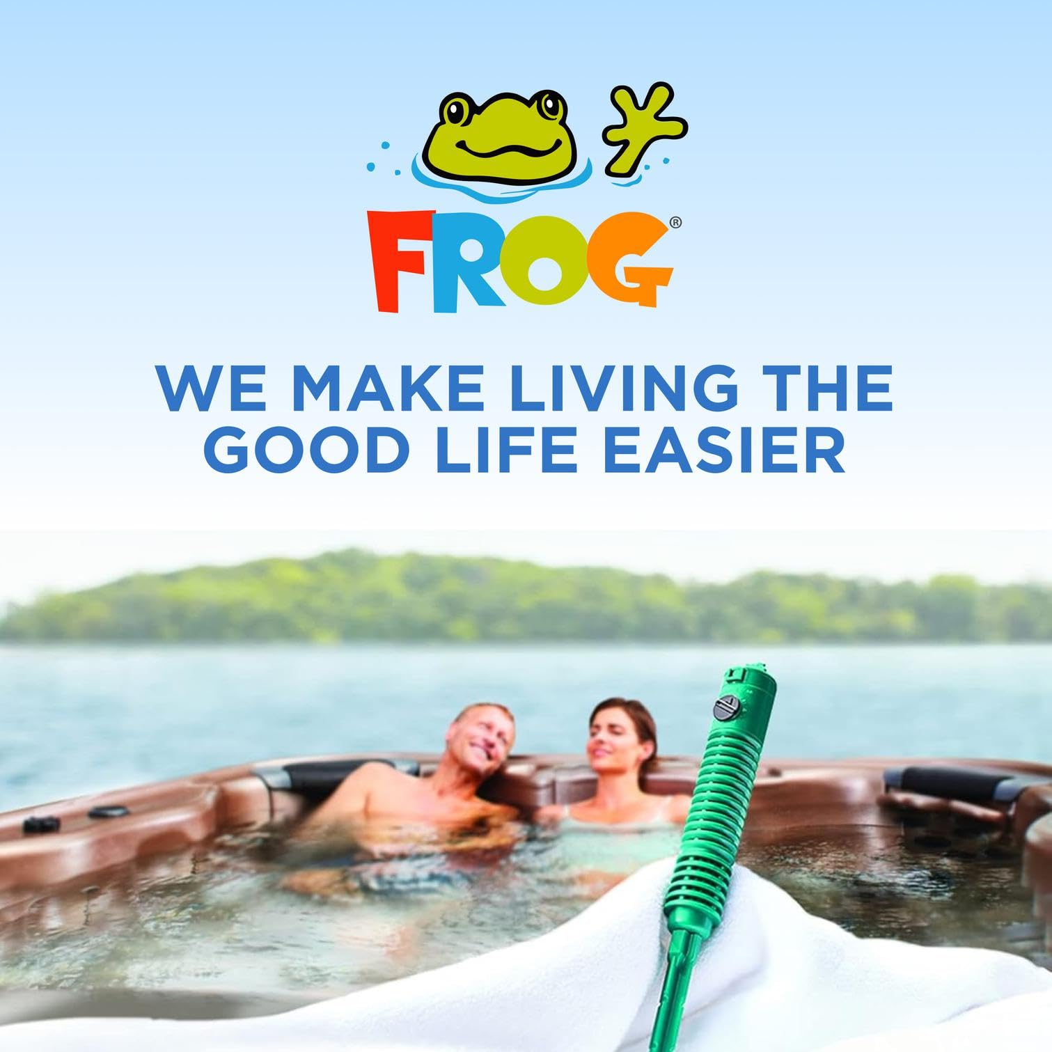 FROG Filter Mate brand water-care expertise reinforces trusted performance.