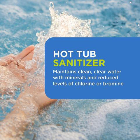 FROG Filter Mate water-soft crystal-clear look highlights improved tub water feel.