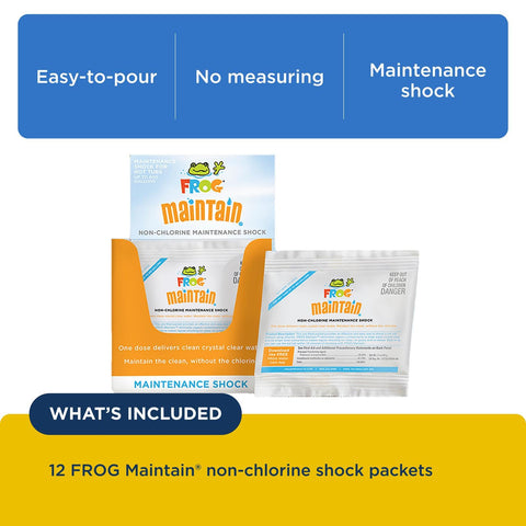 FROG Maintain dissolving action in water delivers fast refresh.