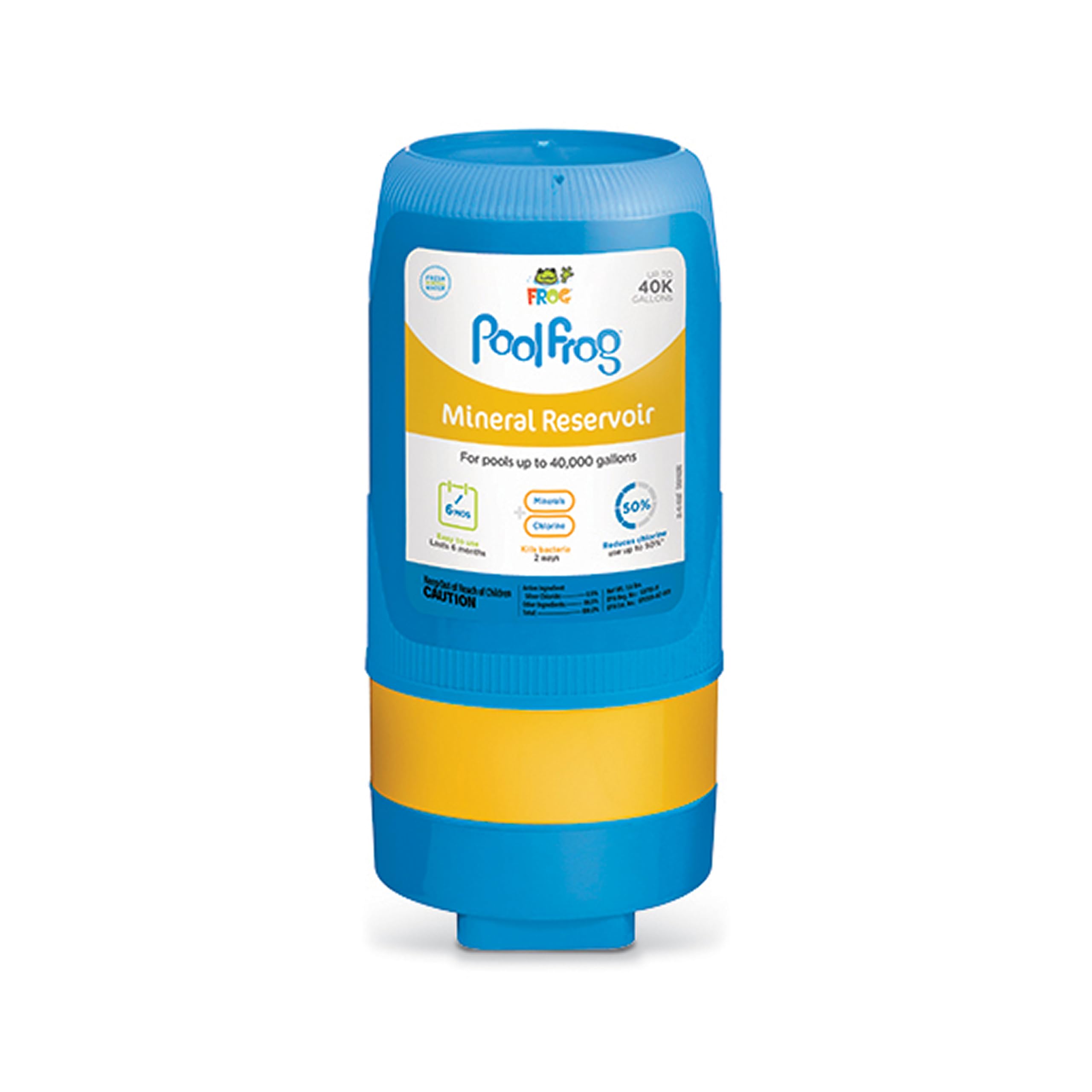 FROG mineral reservoir replacement for 5400 model maintains steady pool sanitization.