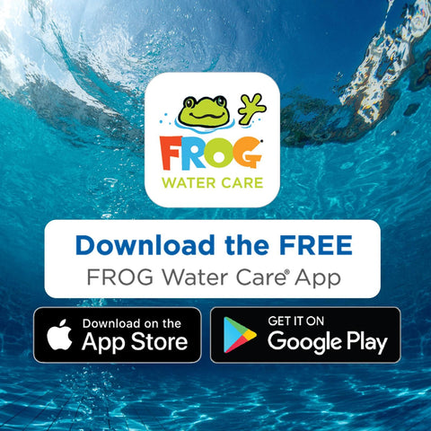 FROG no-foam algaecide helps prevent staining and foam during maintenance.