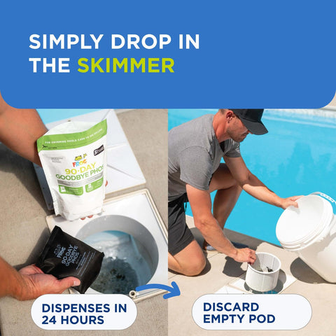 FROG no-guess phosphate remover eliminates measuring.