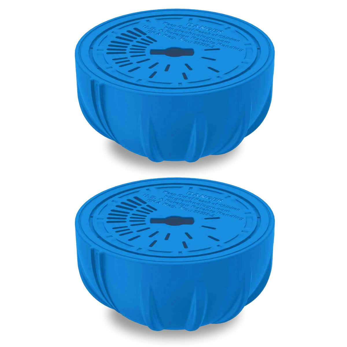 FROG replacement chlorine cartridge 2-pack for easy pool maintenance and clearer water.