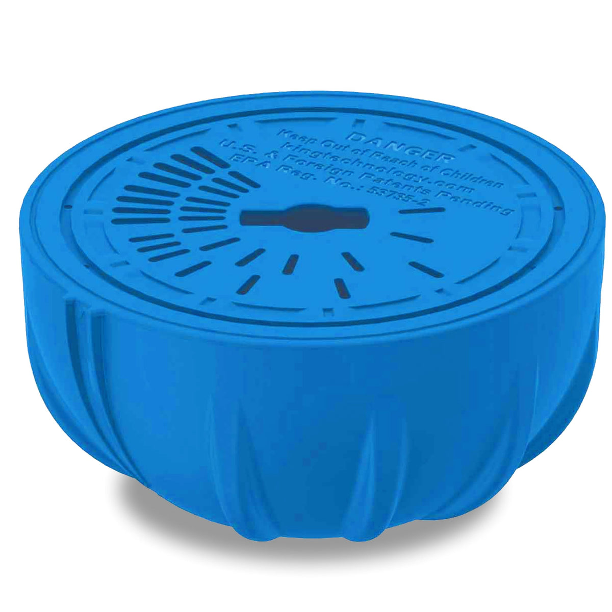 FROG replacement chlorine cartridge connected to pool system for easy sanitizing