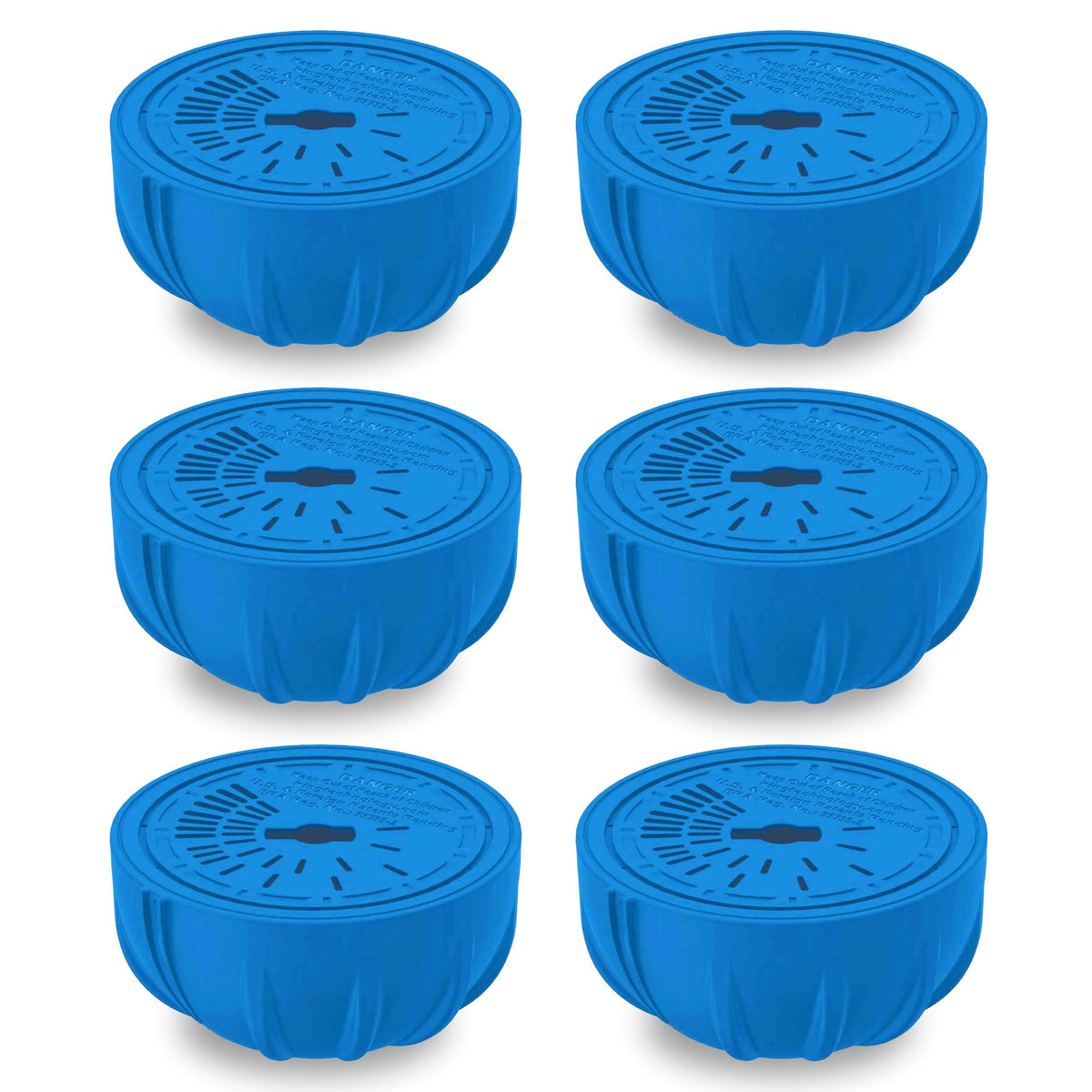 FROG replacement chlorine cartridges ready for Flippin’ FROG system to simplify pool care.