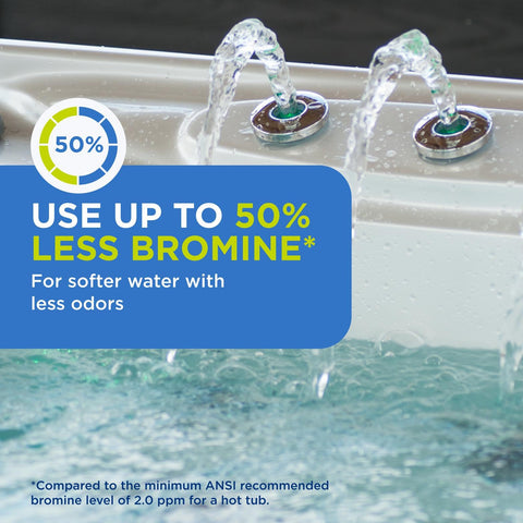 FROG Serene bromine cartridge with minerals supports cleaner water