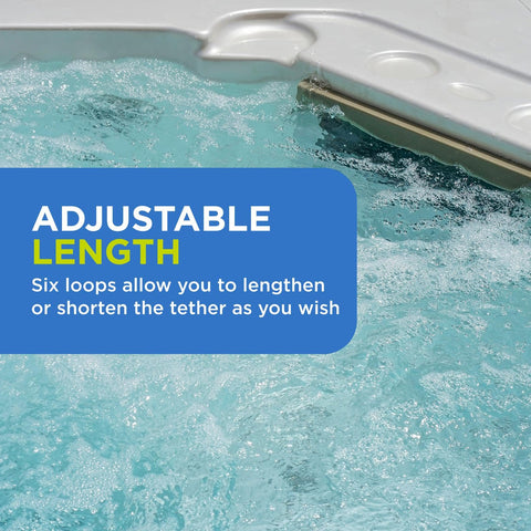 FROG silicon tether uses BPA-free silicone for durable, safe water care.