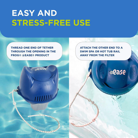 FROG tether with six loops lets you lengthen or shorten as needed.