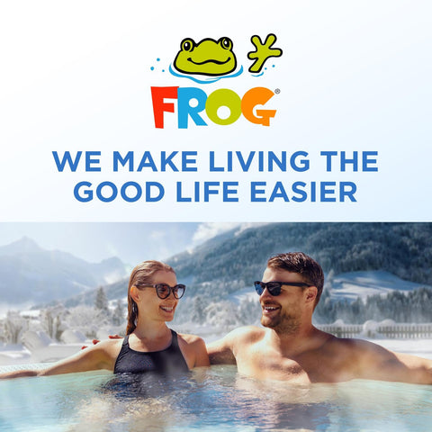 FROG Soothe calcium hardness supports clearer water and softer feel.