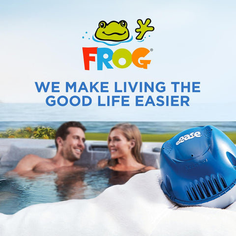 FROG water care expertise spans 25 years for reliable results.