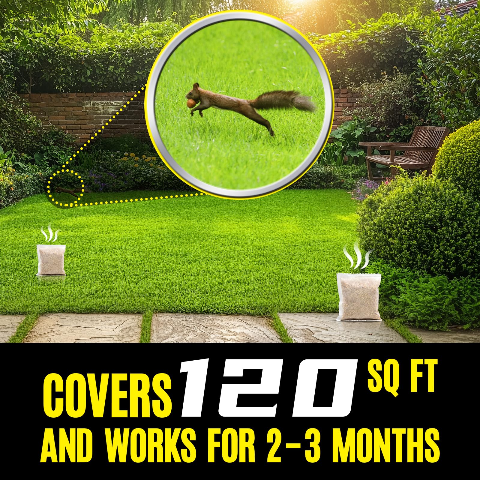 Frogoom Weatherproof Odor Outdoor lasts through seasons.