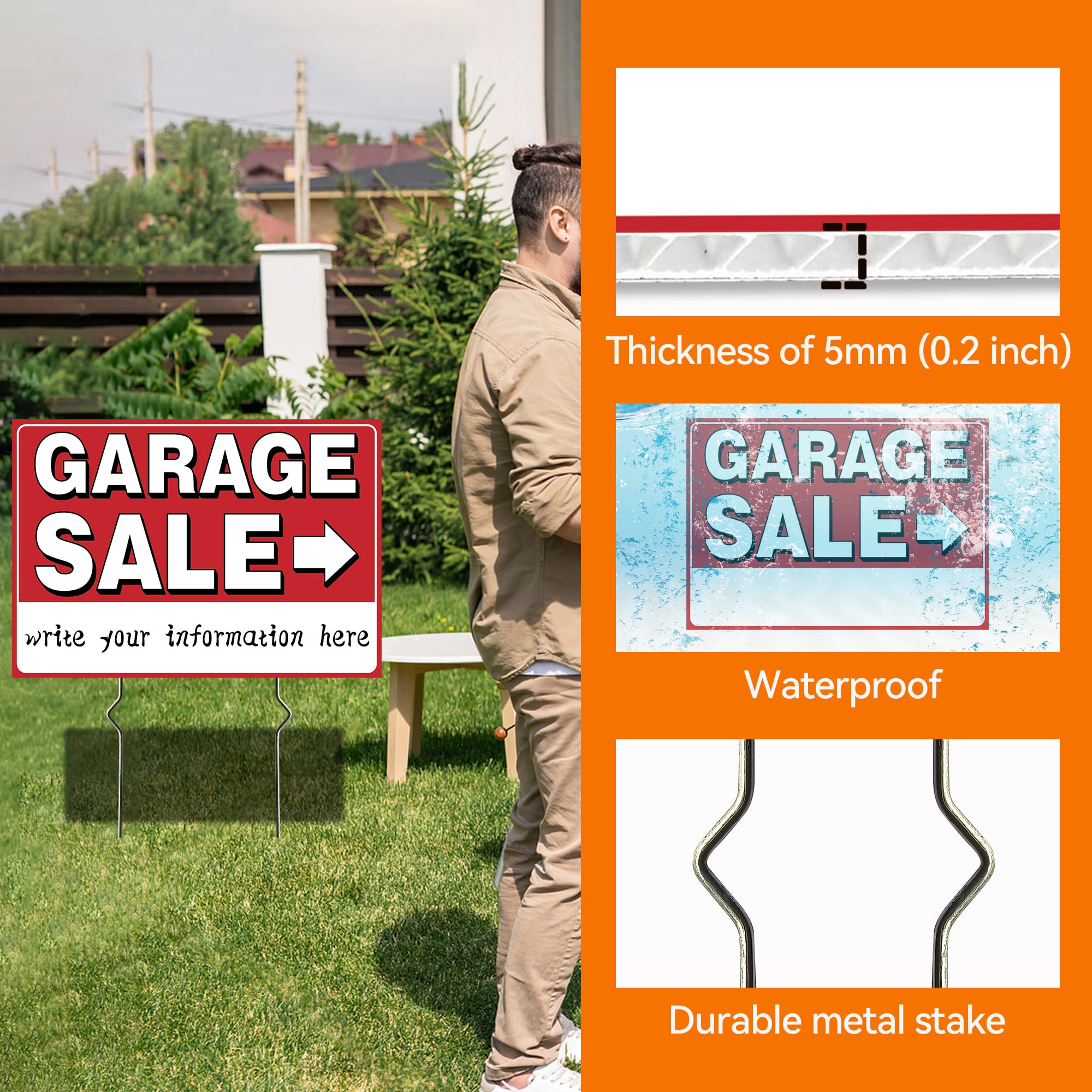 Frohllia double-sided design increases visibility from multiple angles