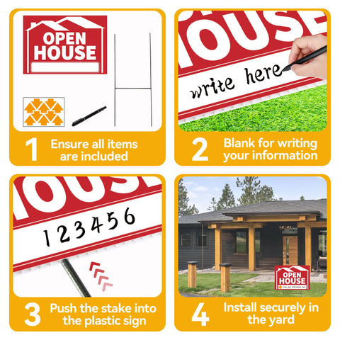 Frohllia metal stakes provide durable support for stable, weatherproof signage.