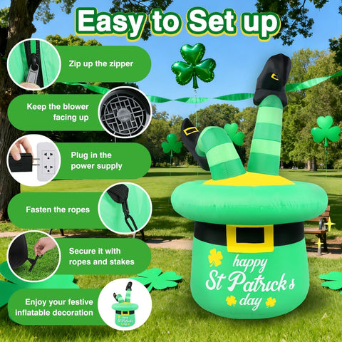 Frojuly quick inflation inflatable, fast setup for gatherings and celebrations.