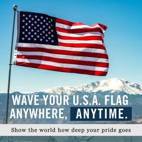 Front Line Flags fade-resistant flag for year-round outdoor display