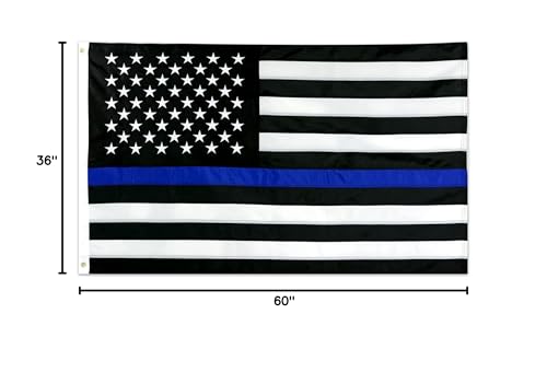 Front Line Flags proud symbol flag for honoring law enforcement