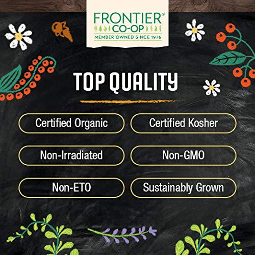 Frontier Co-op comfrey leaf dried leaves panorama emphasizing natural origin for garden health.