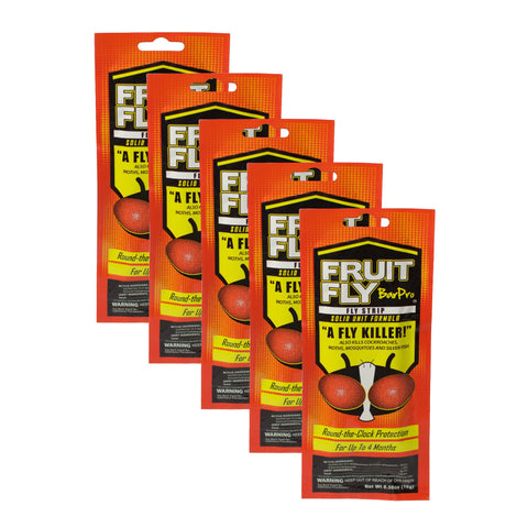 Fruit Fly BarPro strip close-up showing vapor-activated pest control
