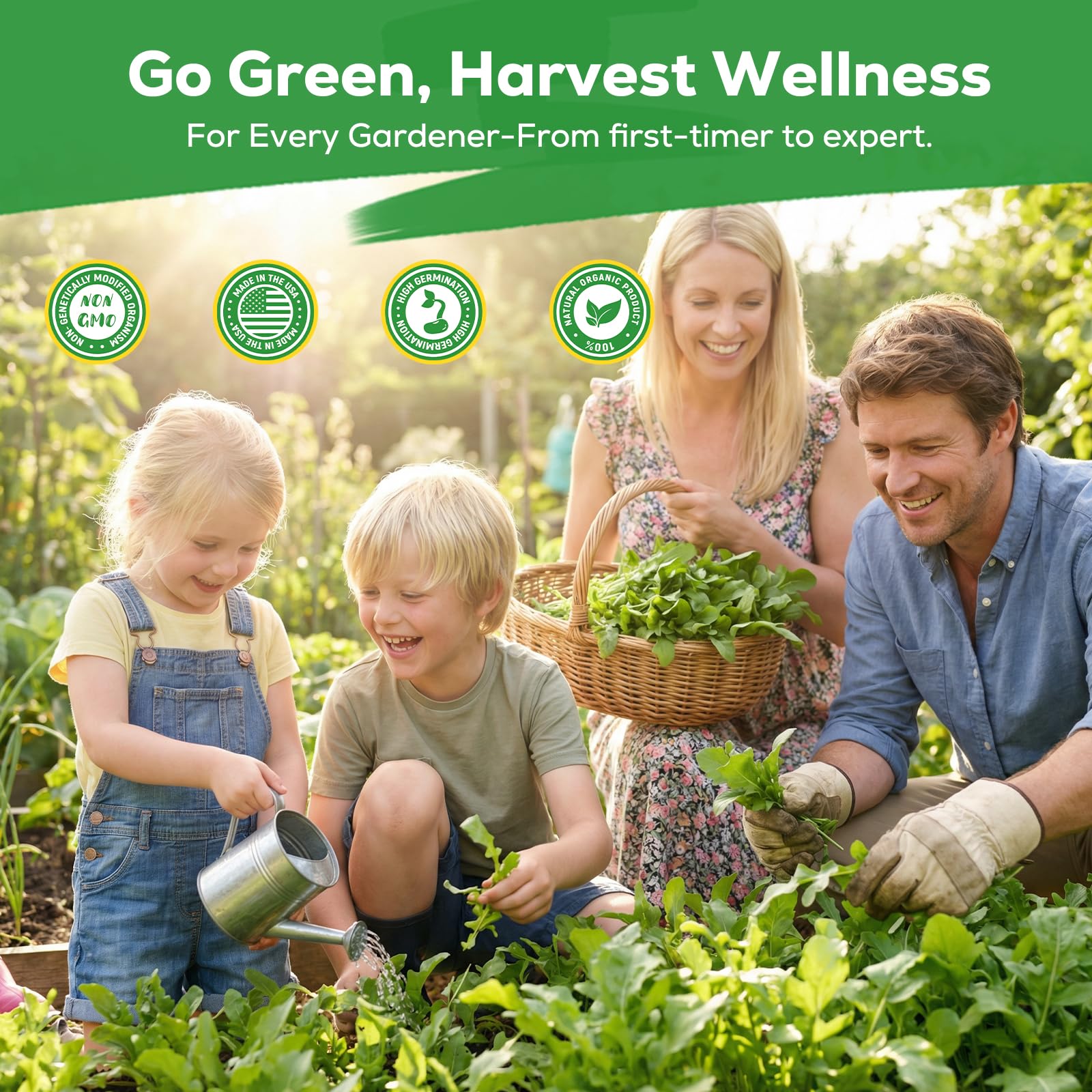 Fruivity arugula seeds thrive as a cool-season crop in spring or fall