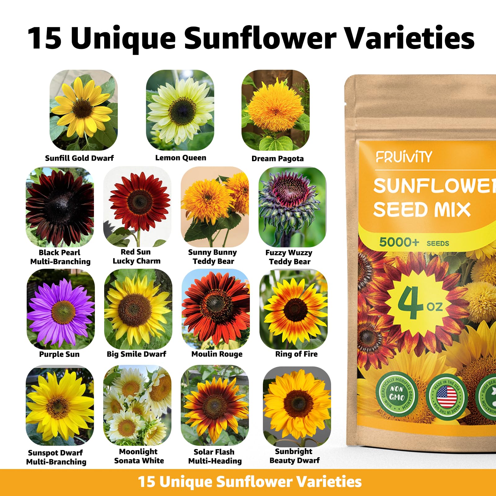 Fruivity mix with Dwarf varieties for container gardening and balcony spaces