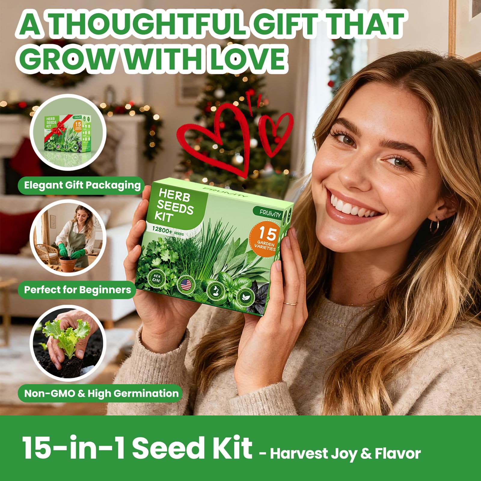 Fruivity nutrient-rich soil promotes strong seedlings and vibrant harvests
