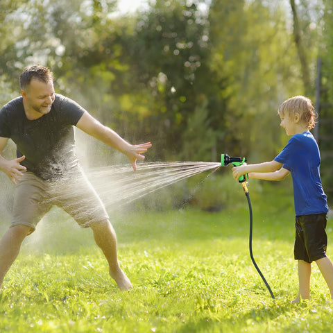 FrutPunch 50ft hose suited for garden, yard, car washing and more.