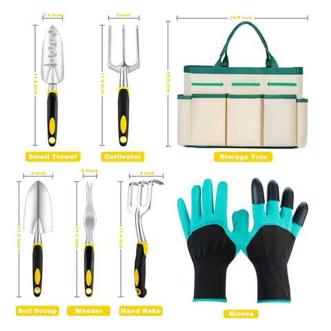 FrutPunch ergonomic-handles provide non-slip grip for comfortable extended gardening.