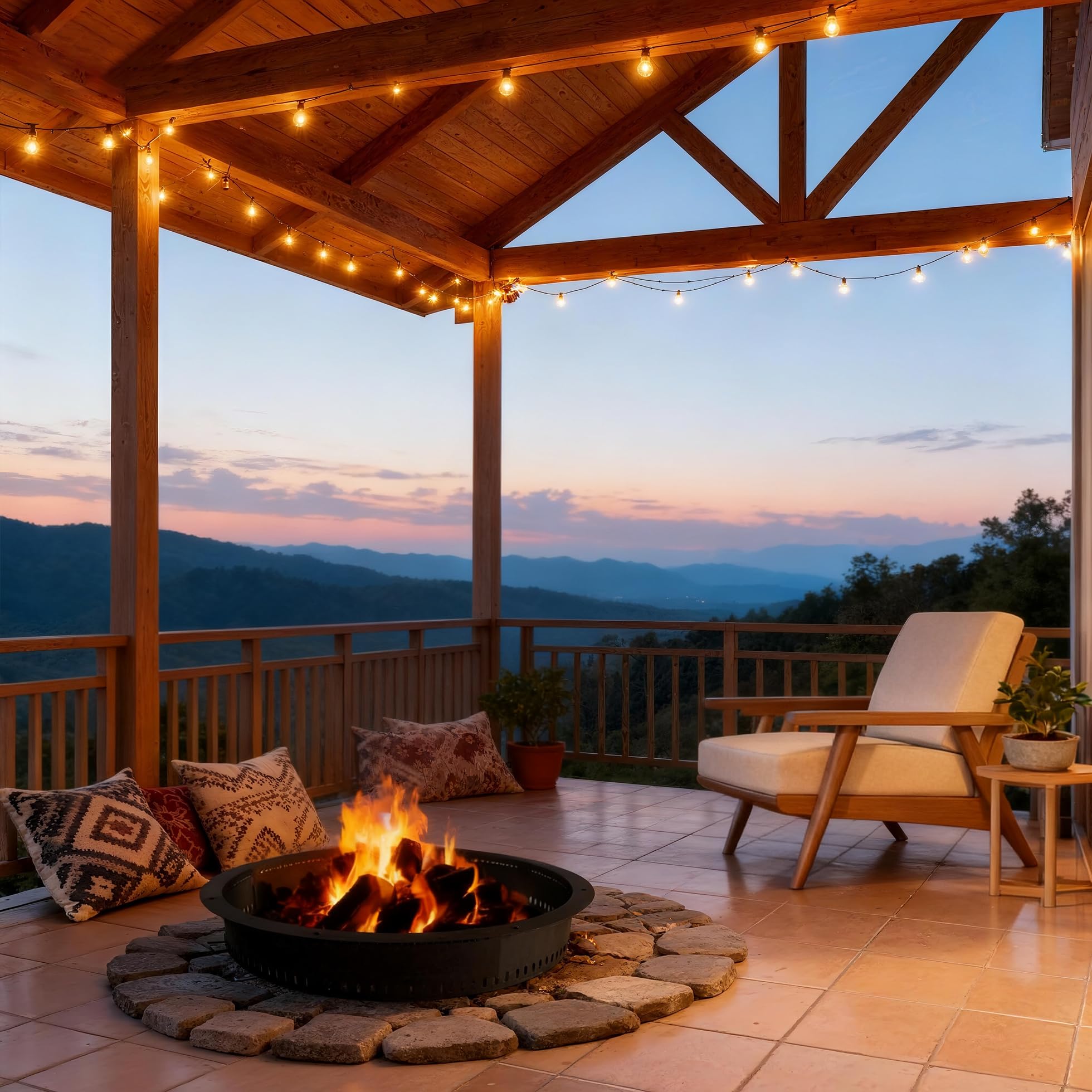 Fruyyzl fire pit ring assembly easy-setup highlighting quick, tool-free ignition