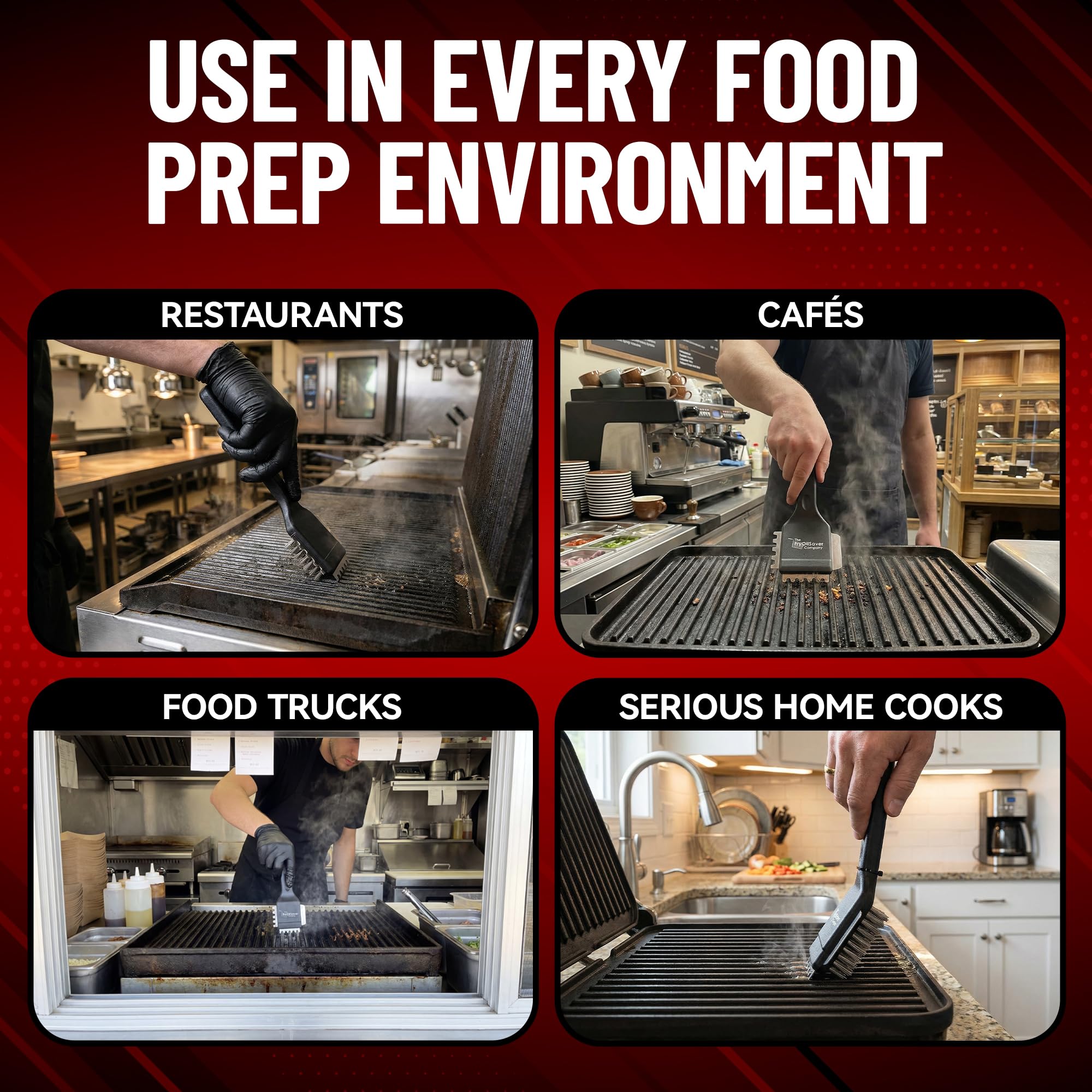FryOilSaver quick rinse and reuse design for busy kitchens
